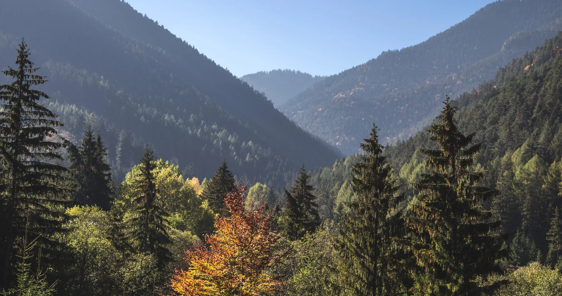 Outdoor mountain camping landscape