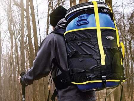 Best Waterproof Backpack: The Barrel and Harness