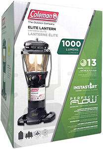 Coleman propane camping lantern